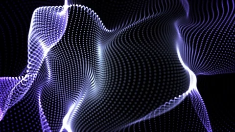 Abstract wave elegant background loop Stock Footage 75090503