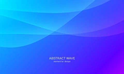 Abstract wave element for design. Blue. Digital frequency track equalizer. St Stock Illustration