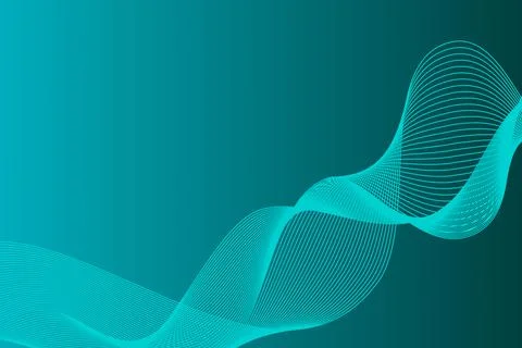 Abstract wave element for design. Digital frequency track equalizer Stock Illustration