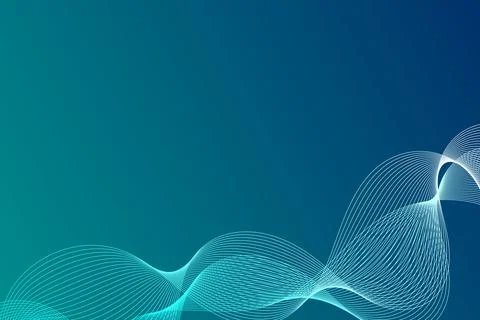 Abstract wave element for design. Digital frequency track equalizer Stock Illustration