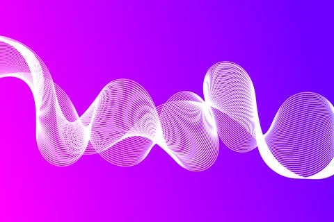 Abstract wave element for design. Digital frequency track equalizer Stock-Illustration