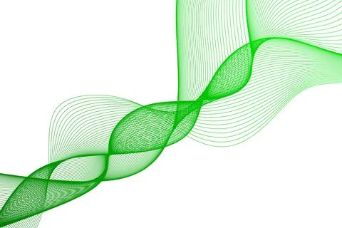 Abstract wave element for design. Digital frequency track equalizer. Stock Illustration