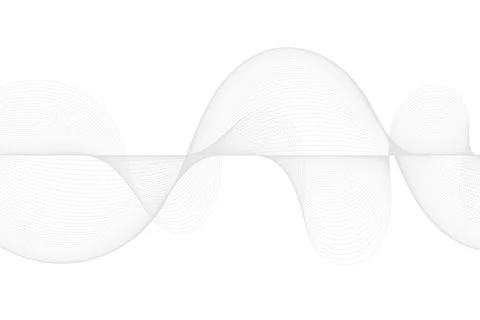 Abstract wave element for design. Digital frequency track equalizer. Stock Illustration