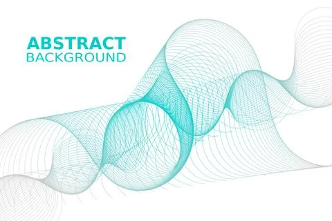 Abstract wave element for design. Digital frequency track equalizer. Illustrazione stock