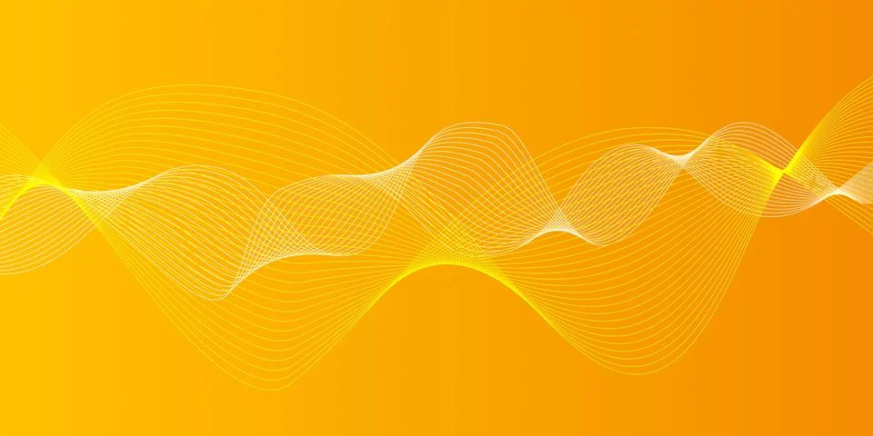 Abstract wave element for design. Digital frequency track equalizer Stock Illustration