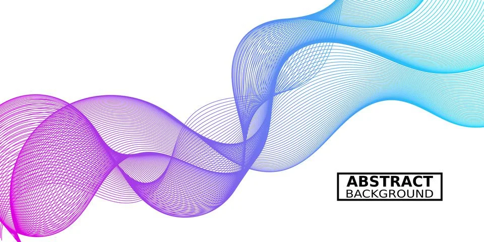 Abstract wave element for design. Digital frequency track equalizer Stock Illustration