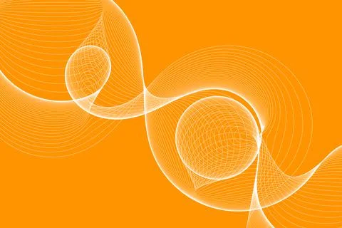 Abstract wave element for design. Digital frequency track equalizer Stock Illustration