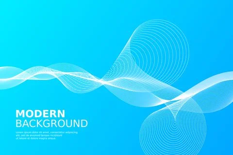 Abstract wave element for design. Digital frequency track equalizer Stock Illustration