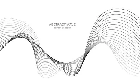 Abstract wave element for design. Digital frequency track equalizer. Stylized イラスト素材