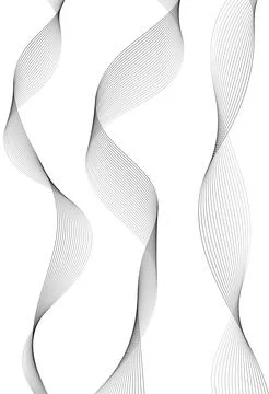Abstract wave element for design. Digital frequency track equalizer. Stylized Illustrazione stock