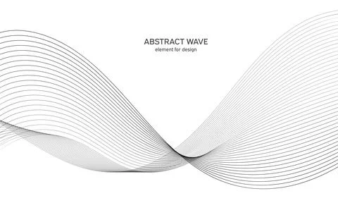 Abstract wave element for design. Digital frequency track equalizer. Stylized Illustration