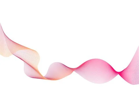 Abstract wave element for design. Digital frequency track equalizer. Stylized Stock Illustration