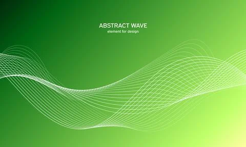 Abstract wave element for design. Digital frequency track equalizer. Stylized Stock-Illustration