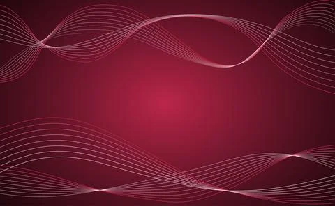 Abstract wave element for design. Digital frequency track equalizer. Curved wavy Stock Illustration