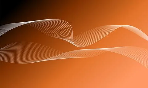 Abstract wave element for design. Digital frequency track equalizer. Styliz.. Stock Illustration