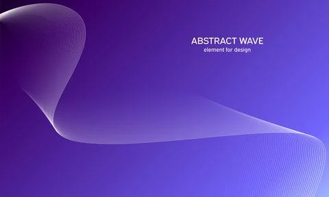 Abstract wave element for design. Digital frequency track equalizer. Styliz.. Stock Illustration