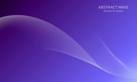 Abstract wave element for design. Digital frequency track equalizer. Styliz.. Stock Illustration