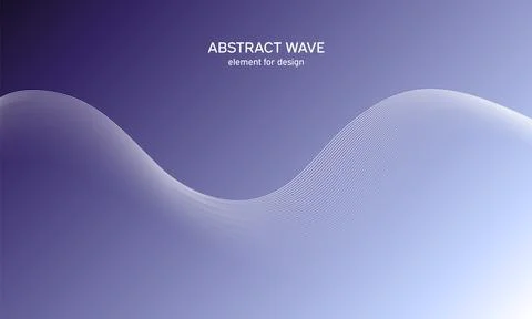 Abstract wave element for design. Digital frequency track equalizer. Styliz.. Stock Illustration