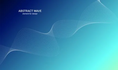 Abstract wave element for design. Digital frequency track equalizer. Styliz.. Stock Illustration