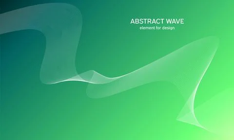 Abstract wave element for design. Digital frequency track equalizer. Stylized Stock Illustration