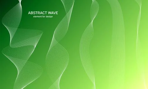 Abstract wave element for design. Digital frequency track equalizer. Stylized Stock Illustration