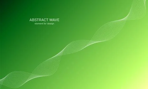 Abstract wave element for design. Digital frequency track equalizer. Stylized Stock Illustration