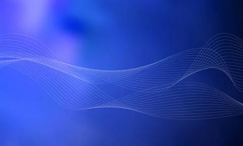 Abstract wave element for design. Digital frequency track equalizer. Stylized Stock Illustration