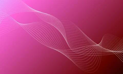 Abstract wave element for design. Digital frequency track equalizer. Stylized Stock Illustration