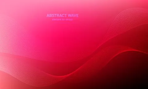 Abstract wave element for design. Digital frequency track equalizer. Styliz.. Stock Illustration