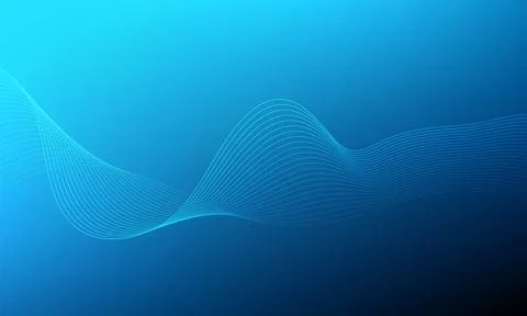 Abstract wave element for design. Digital frequency track equalizer. Stylized Stock Illustration