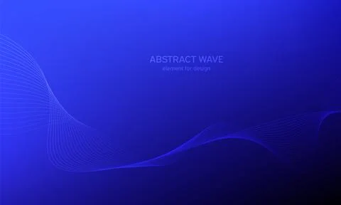 Abstract wave element for design. Digital frequency track equalizer. Stylized Stock Illustration