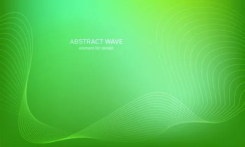 Abstract wave element for design. Digital frequency track equalizer. Stylized Stock Illustration