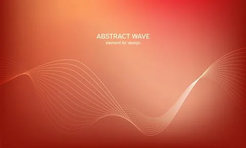 Abstract wave element for design. Digital frequency track equalizer. Stylized Illustrazione stock