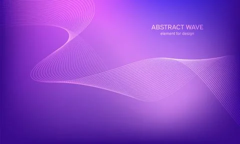 Abstract wave element for design. Digital frequency track equalizer. Styliz.. Stock Illustration