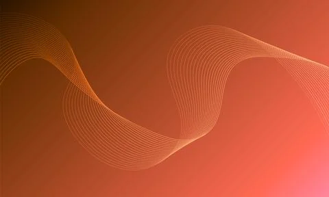 Abstract wave element for design. Digital frequency track equalizer. Stylized Stock Illustration