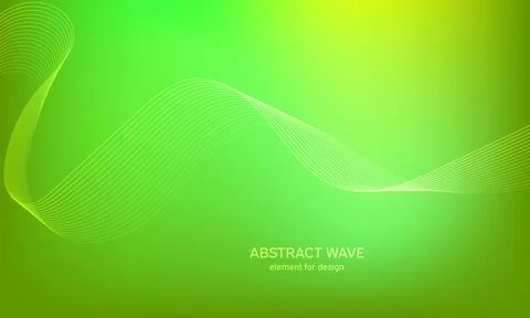 Abstract wave element for design. Digital frequency track equalizer. Stylized Stock Illustration