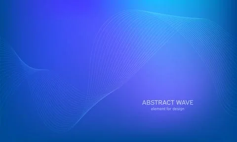 Abstract wave element for design. Digital frequency track equalizer. Stylized Stock Illustration