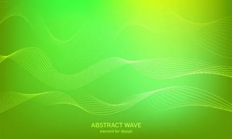 Abstract wave element for design. Digital frequency track equalizer. Styliz.. Stock Illustration