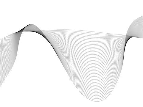 Abstract wave element for design. Digital frequency track equalizer. Styliz.. Illustrazione stock