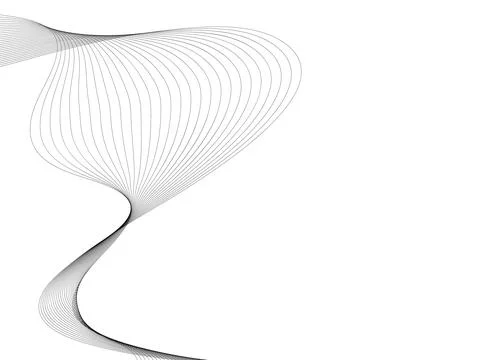 Abstract wave element for design. Digital frequency track equalizer. Stylized Stock Illustration