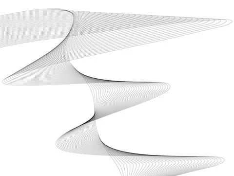 Abstract wave element for design. Digital frequency track equalizer. Styliz.. Stock Illustration