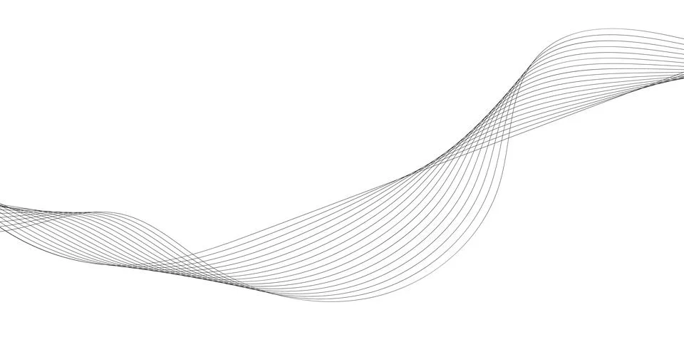Abstract wave element for design. Digital frequency track equalizer. Styliz.. Stock Illustration