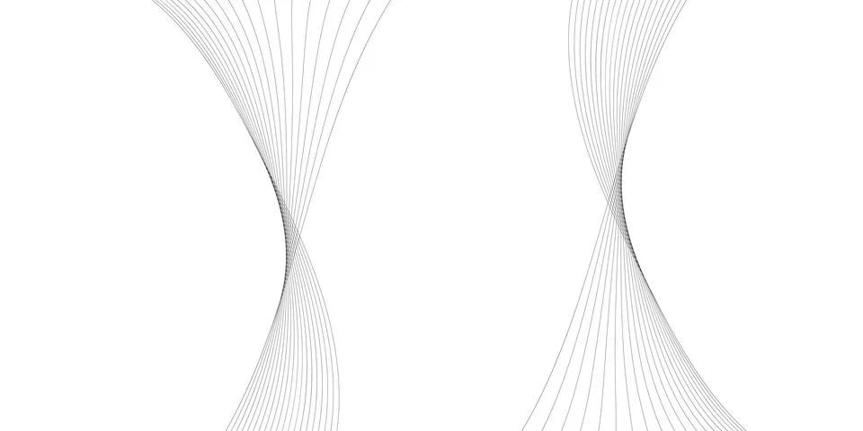 Abstract wave element for design. Digital frequency track equalizer. Styliz.. イラスト素材