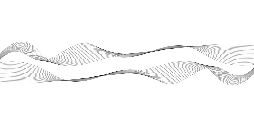 Abstract wave element for design. Digital frequency track equalizer. Styliz.. Stock Illustration