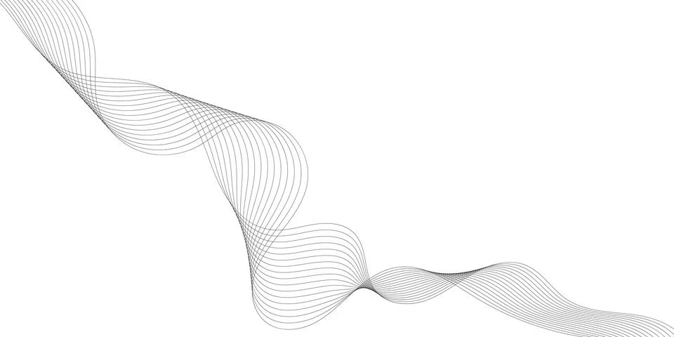 Abstract wave element for design. Digital frequency track equalizer. Styliz.. Stock-Illustration