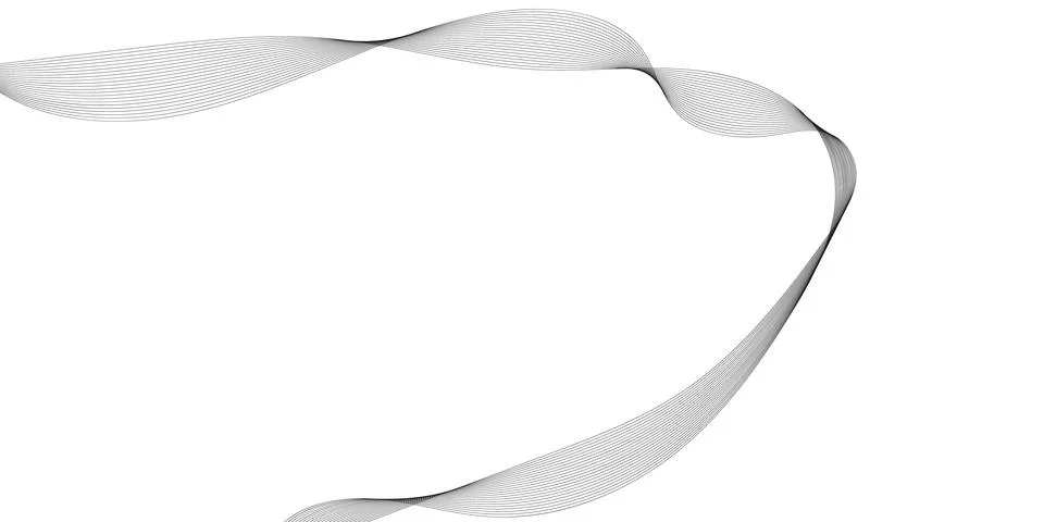 Abstract wave element for design. Digital frequency track equalizer. Styliz.. Stock Illustration