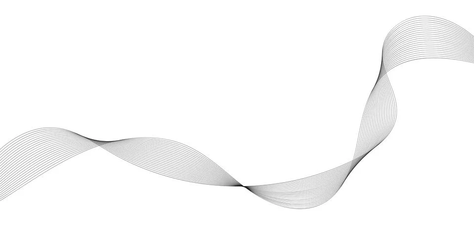 Abstract wave element for design. Digital frequency track equalizer. Styliz.. Illustrazione stock
