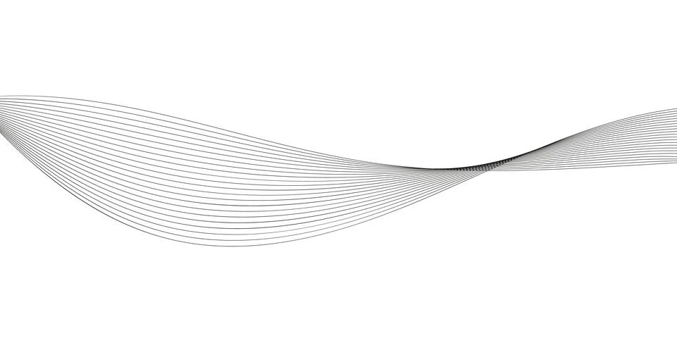 Abstract wave element for design. Digital frequency track equalizer. Stylized Stock Illustration