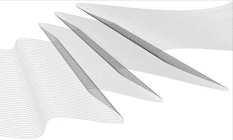 Abstract wave element for design. Digital frequency track equalizer. Styliz.. Stock Illustration