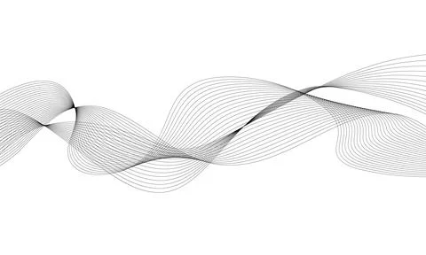 Abstract wave element for design. Digital frequency track equalizer. Styliz.. Stock-Illustration